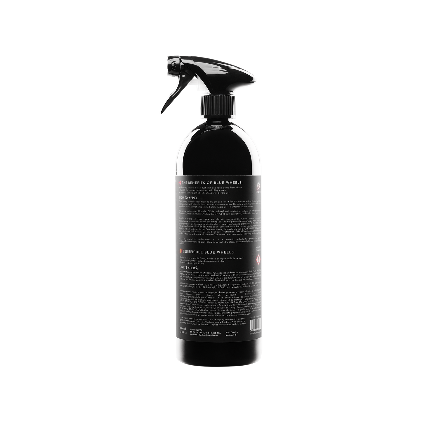 BLUE WHEELS 1000ML – LIMPIADOR DE LLANTAS