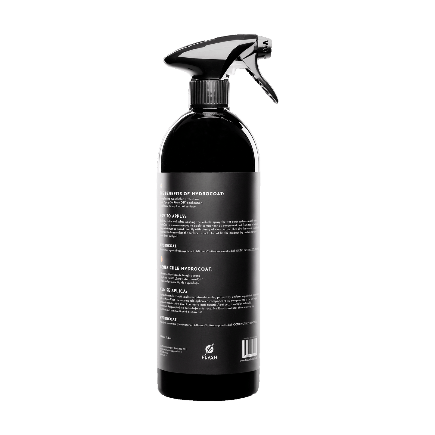 HYDROCOAT 1000ML – TRATAMIENTO CERÁMICO EN SPRAY (APLICACIÓN EN HÚMEDO)
