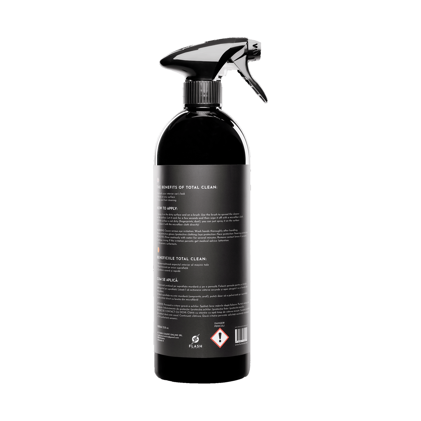 TOTAL CLEAN 1000ML – SPRAY LIMPIADOR DE INTERIOR
