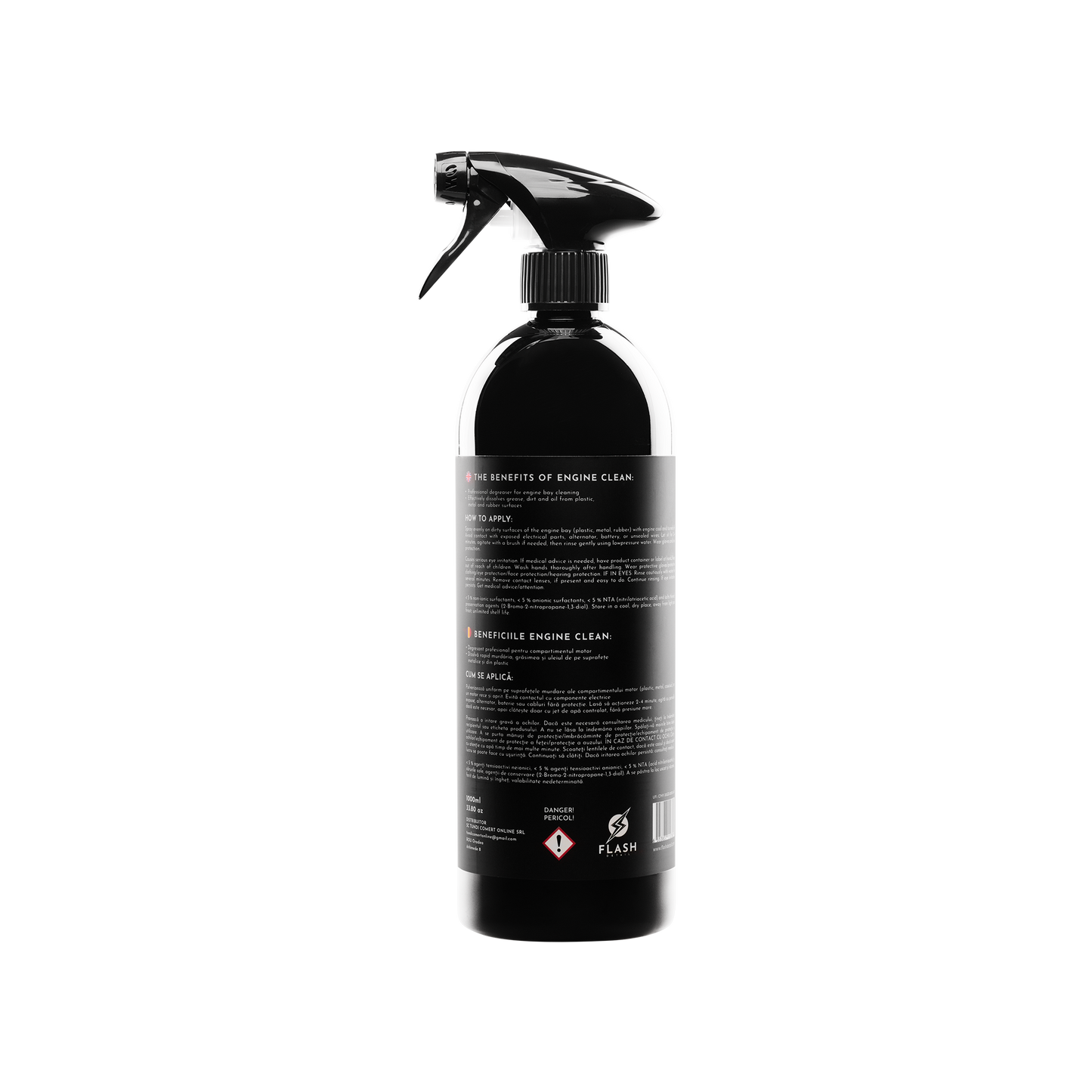 ENGINE CLEAN 1000ML – DESENGRASANTE PARA VANO MOTOR