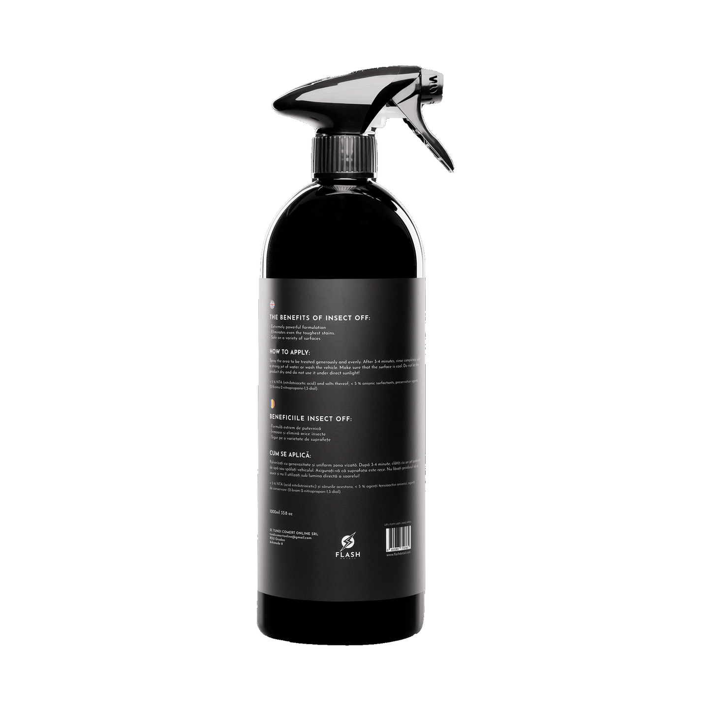 INSECT OFF SPRAY 1000ML – LIMPIADOR DE INSECTOS PARA CARROCERÍA